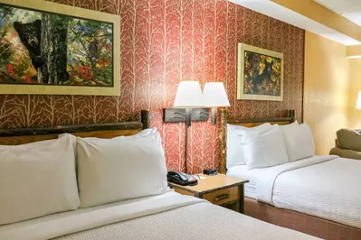 two queen beds