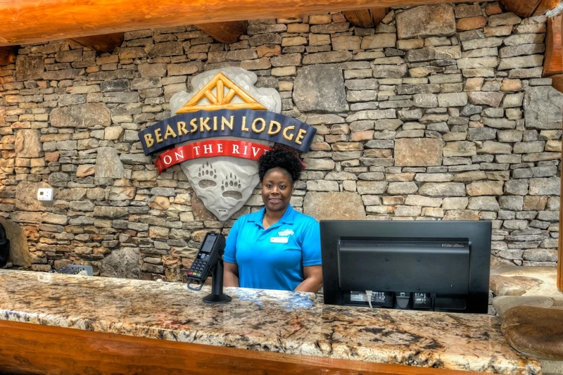 Bearskin Lobby front desk