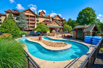 Bearskin Lodge Gatlinburg lazy river
