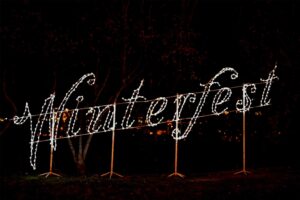 winterfest light display