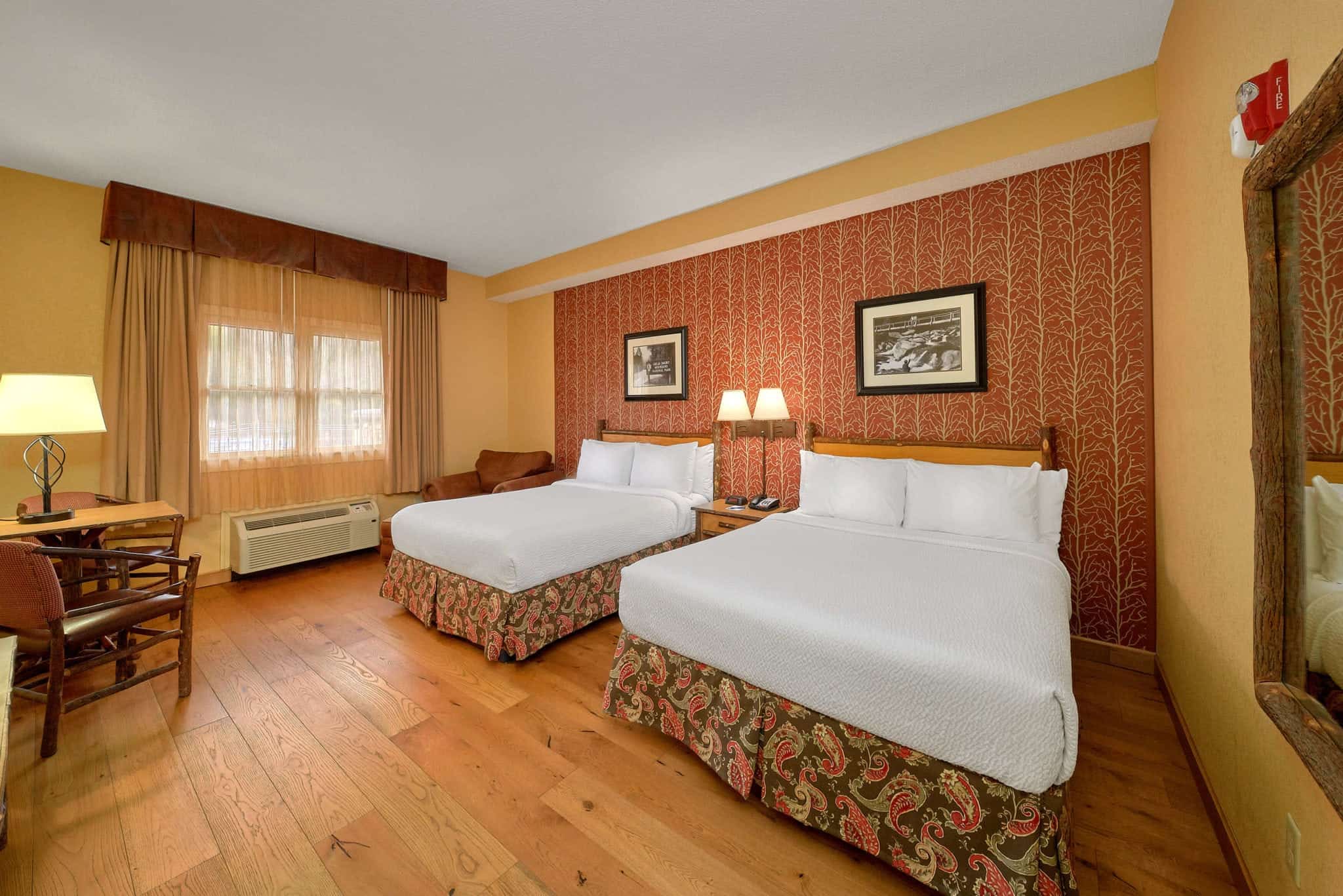 Two Queen Room at Bearskin Lodge hotel in Gatlinburg TN